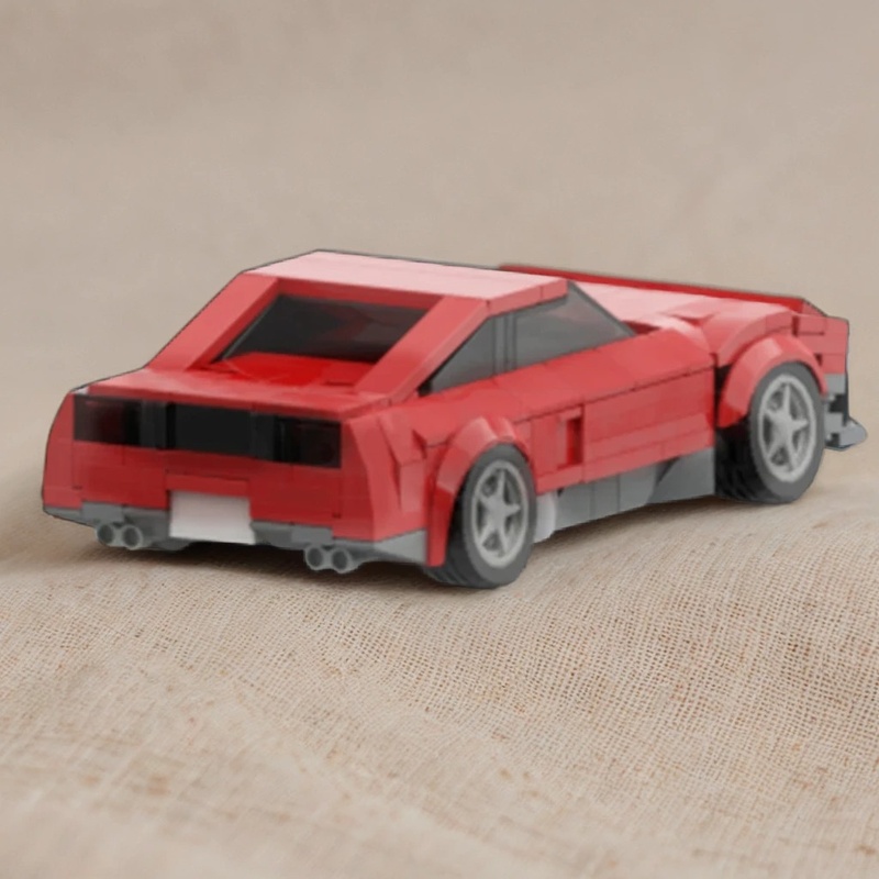 Art Craft Building - 320pcs MOC City Champions Pontiac Fiero