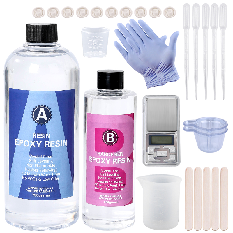 Art Craft Stick - Epoxy Resin Kit Crystal Clear Easy