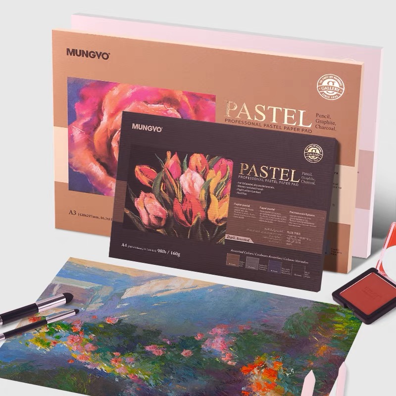Chalk Pastel Set - MUNGYO A3/A4 Chalk Special Paper Toner
