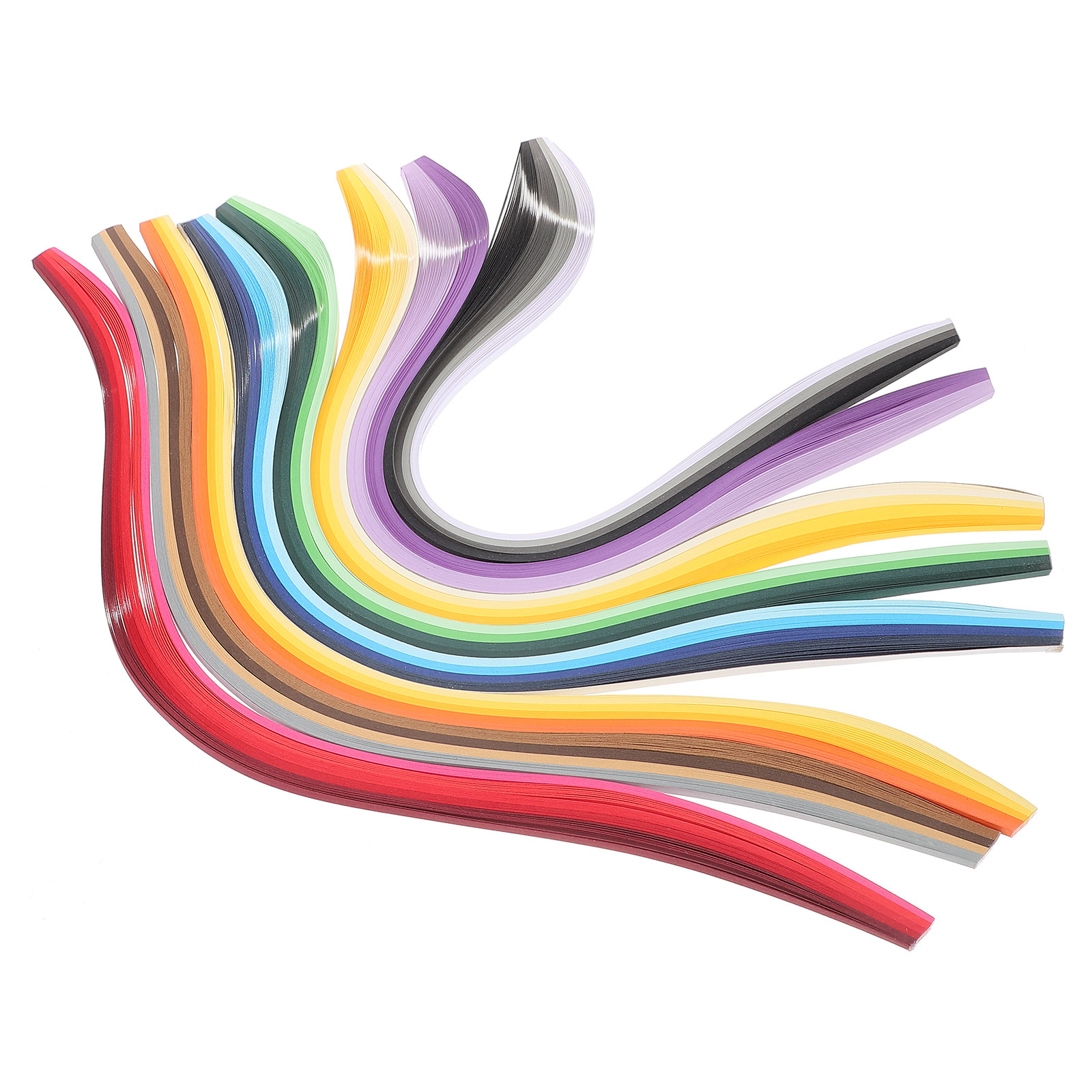 Quilling Paper Strips - 8 Bags Gradient Color Paper Quilling