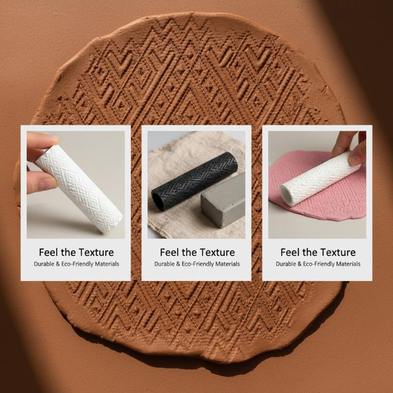 Art Craft Clay - 3D Printed Traditional Embossed Texture Roller