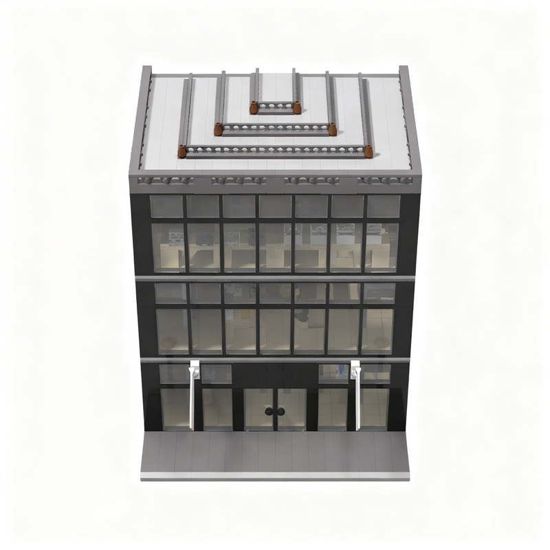 Art Craft Building - 2521pcs MOC Custom Modular Buildings Apple