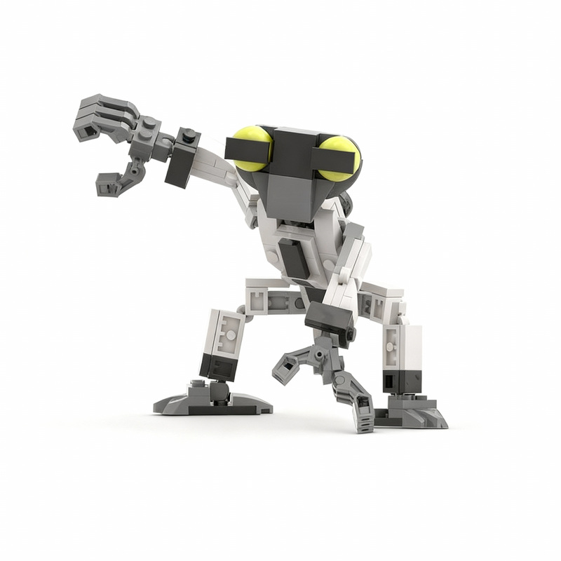Art Craft Building - 136pcs MOC Grey Matter Ben 10