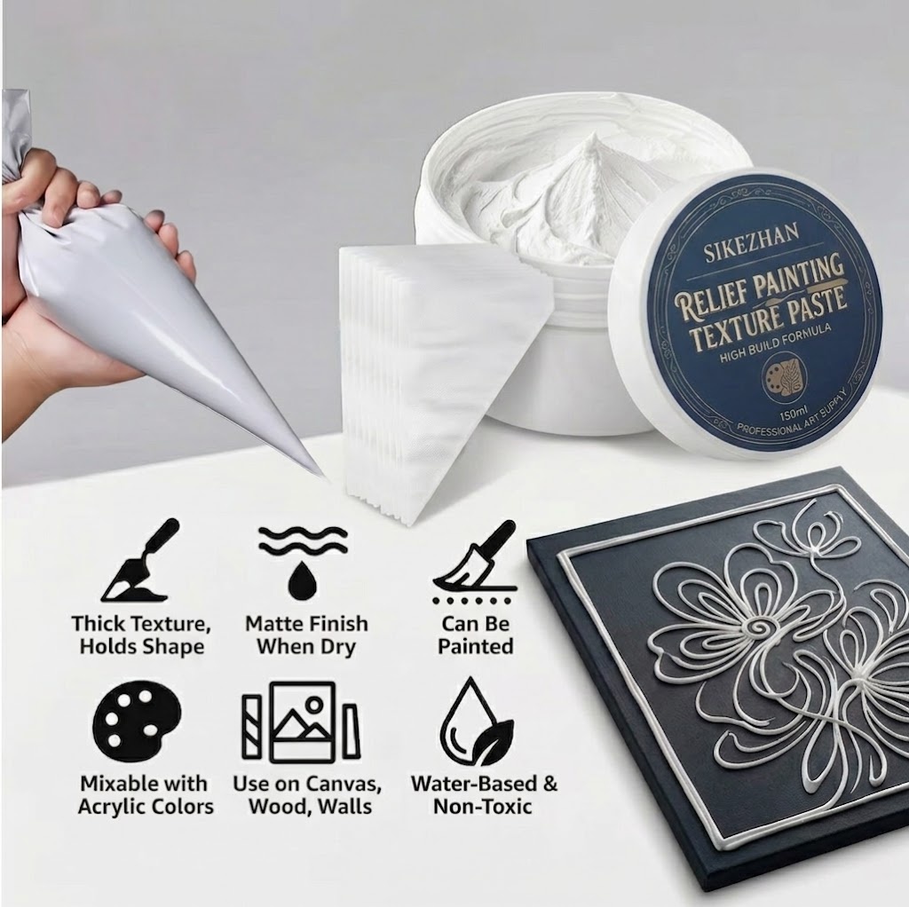 Art Craft Building - 150ml High Build Relief Texture Paste