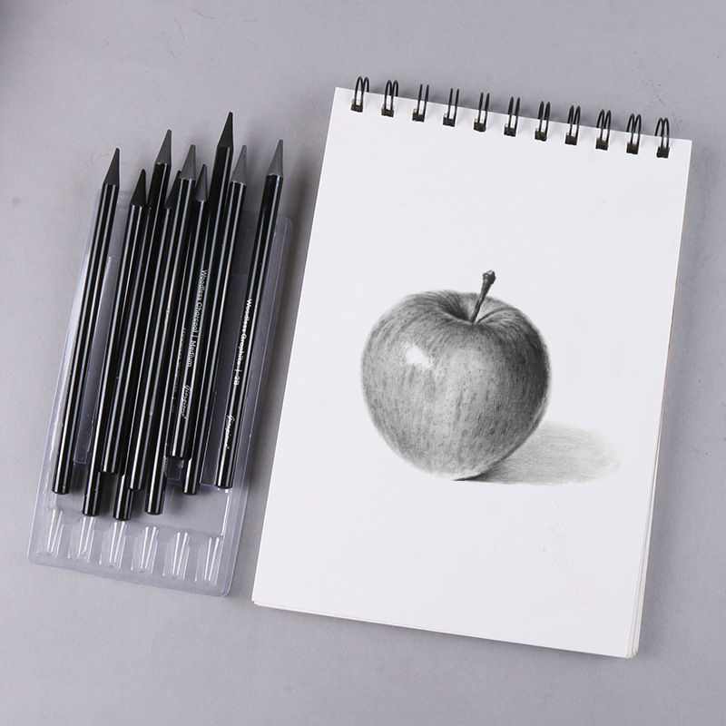 Wood free graphite sketching c - Sketching Charcoal Set recension och pris