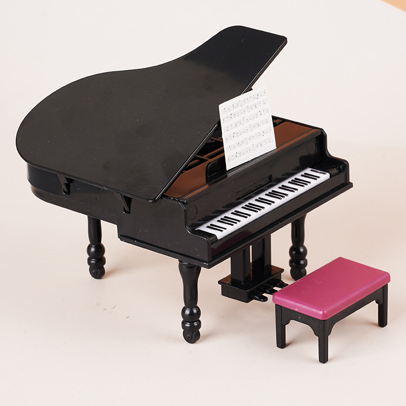 1:12 Dollhouse Miniature Piano - Art Craft House recension och pris