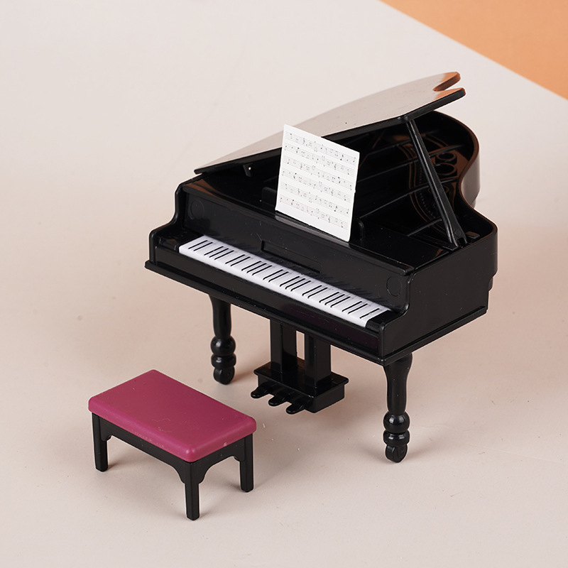 1:12 Dollhouse Miniature Piano - Art Craft House recension och pris