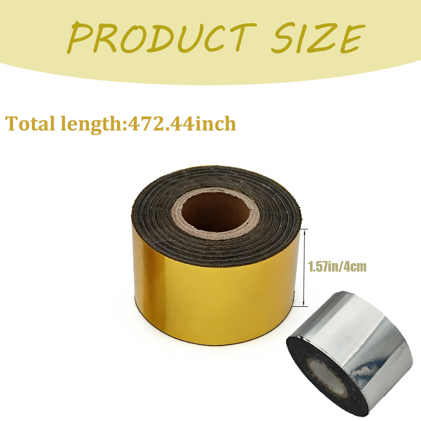 1 Roll 4cm*120m Hot Stamping F - Quilling Paper Strips recension och pris
