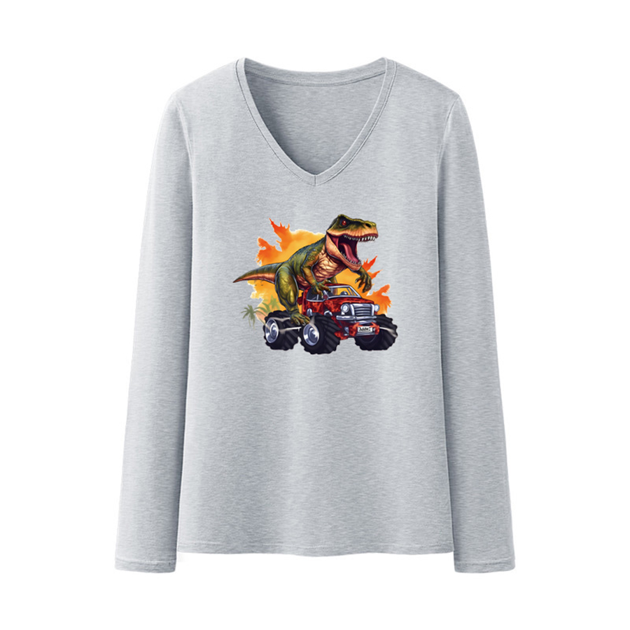 Big Truck Dinosaur Iron On Pat - Eco Art Craft recension och pris