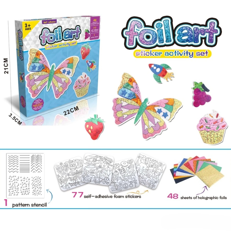 Foil Arts and Crafts for Kids  - Art Craft Birthday Party recension och pris