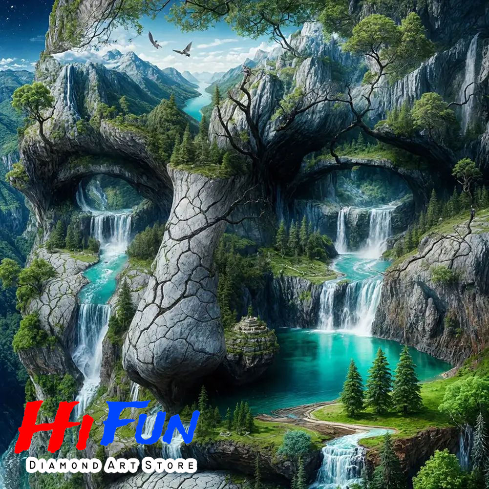 New Diamond Mosaic Surreal Lan - Art Craft Optical recension och pris