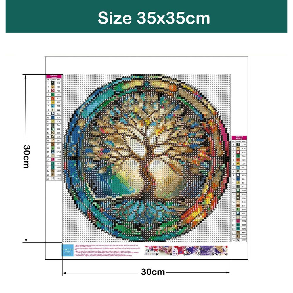 New Diamond Mosaic Surreal Lan - Art Craft Optical recension och pris