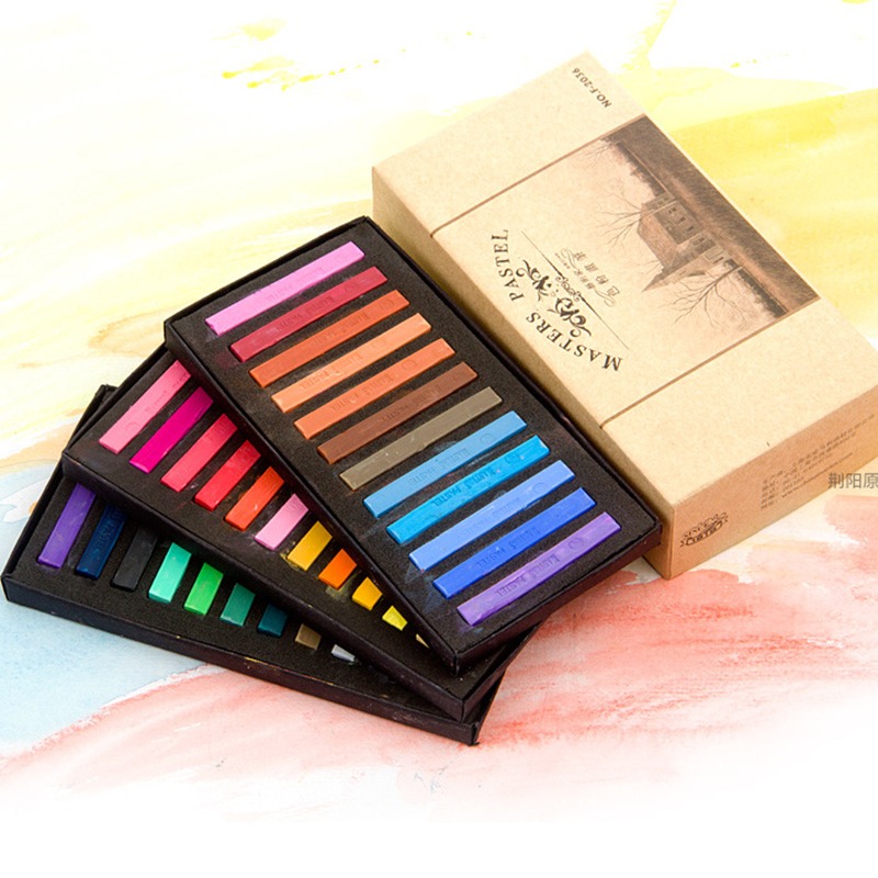 Artist Chalk Stick Set 12/24/3 - Chalk Pastel Set recension och pris