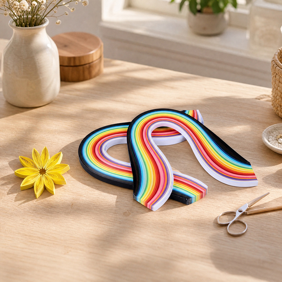 36 Colors 260 Sheets Quilling  - Quilling Paper Strips recension och pris