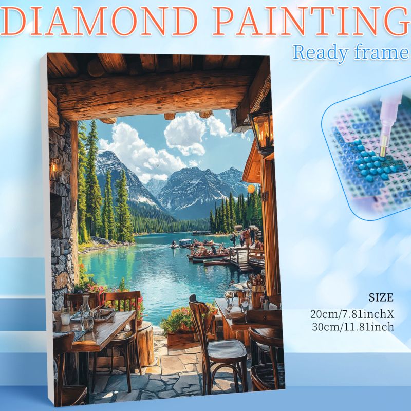 RUOPOTY Framed Holiday Restaur - Art Craft Restaurant recension och pris