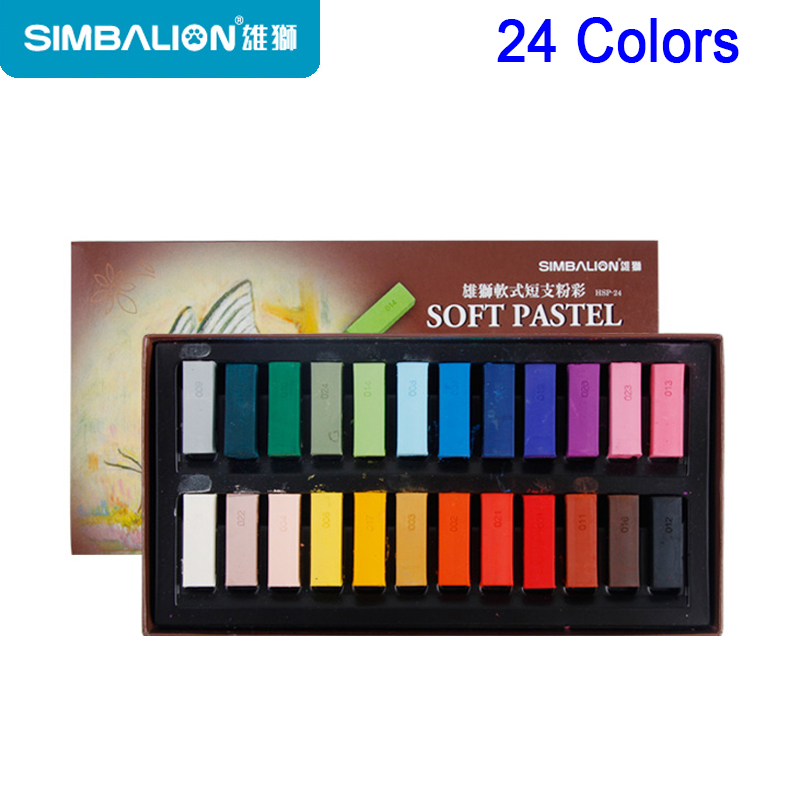 Simbalion  24/48 Colors Soft P - Chalk Pastel Set recension och pris