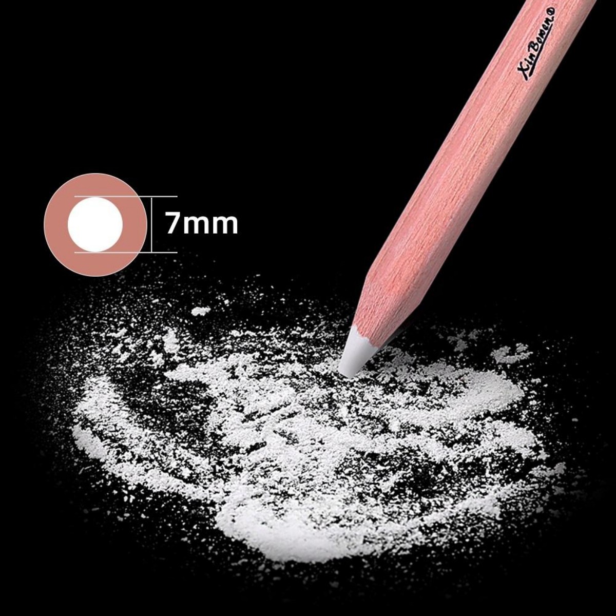 2Pcs/set Thicked Sketching Whi - Sketching Charcoal Set recension och pris