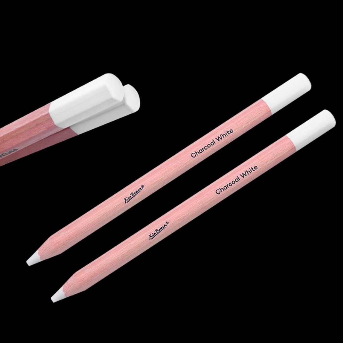 2Pcs/set Thicked Sketching Whi - Sketching Charcoal Set recension och pris
