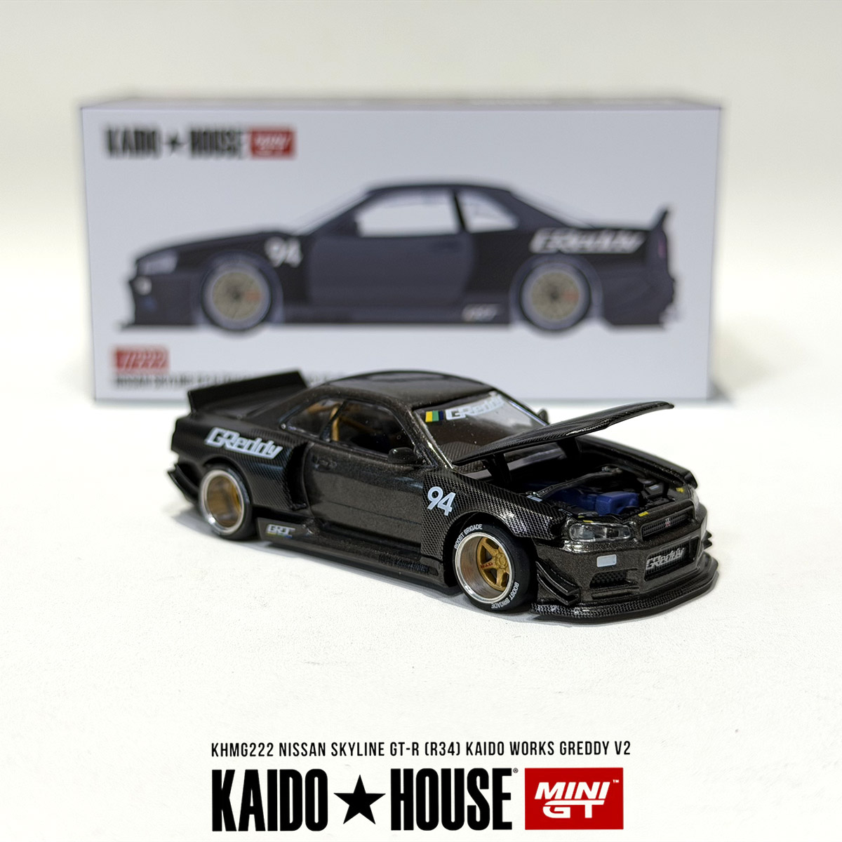 Mini GT x Kaido House 1:64 Nis - Art Craft House recension och pris