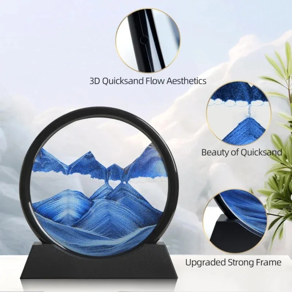 2028 3D Hourglass Quicksand Mo - Art Craft Movement recension och pris
