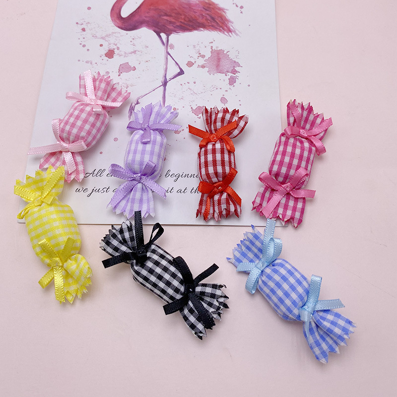 21Pcs 3*6cm Cloth Art Candy Ha - Eco Art Craft recension och pris