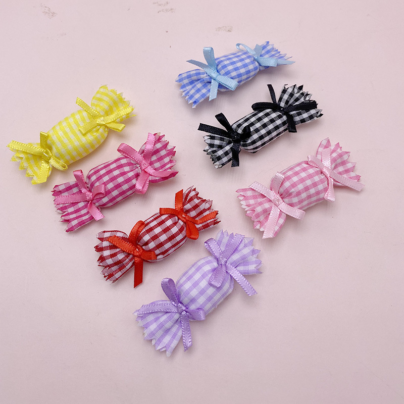 21Pcs 3*6cm Cloth Art Candy Ha - Eco Art Craft recension och pris