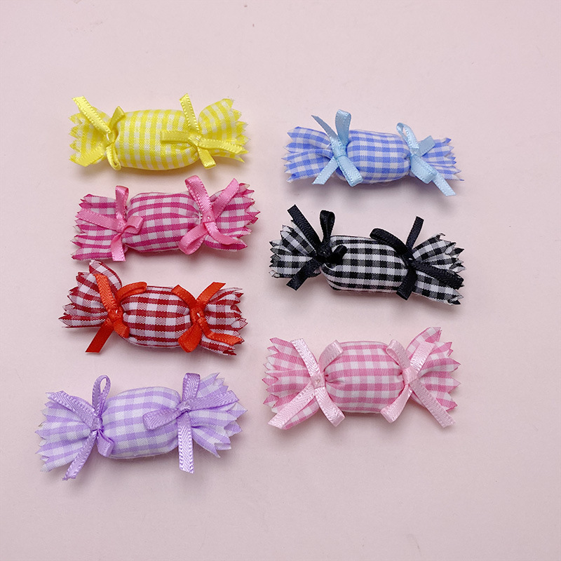 21Pcs 3*6cm Cloth Art Candy Ha - Eco Art Craft recension och pris