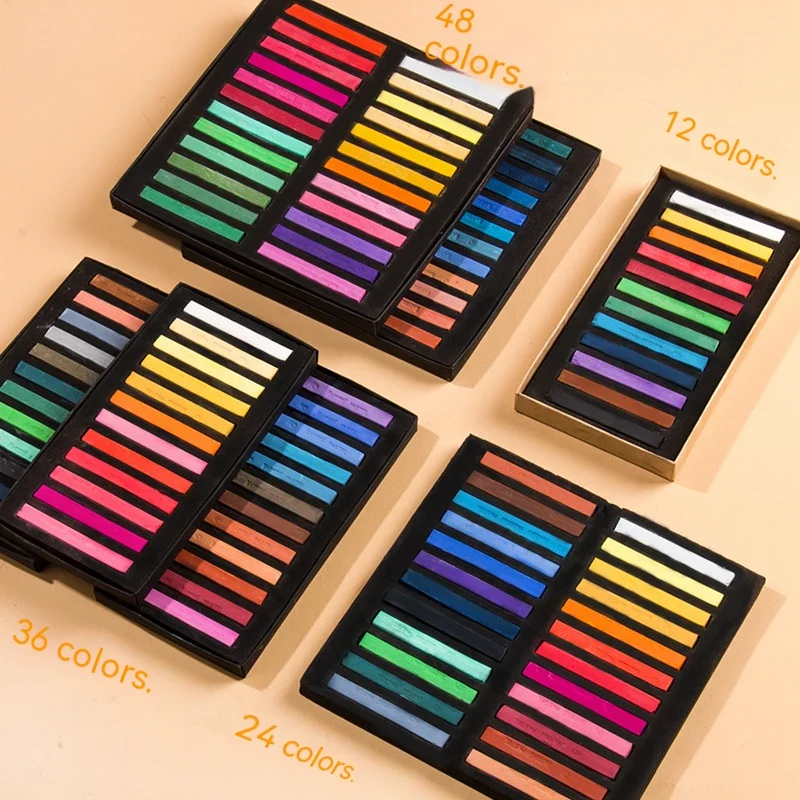 12/24/36/48 Colors/Set Art Dra - Chalk Pastel Set recension och pris