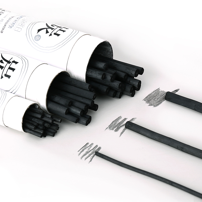 25PCS Vine Charcoal Sticks, Wi - Sketching Charcoal Set recension och pris