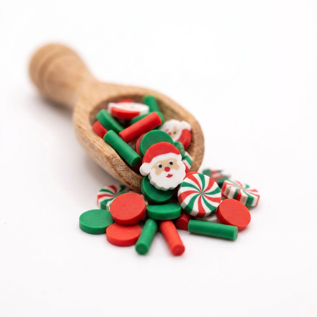 250pcs Christmas Polymer Clay  - Art Craft Birthday Party recension och pris