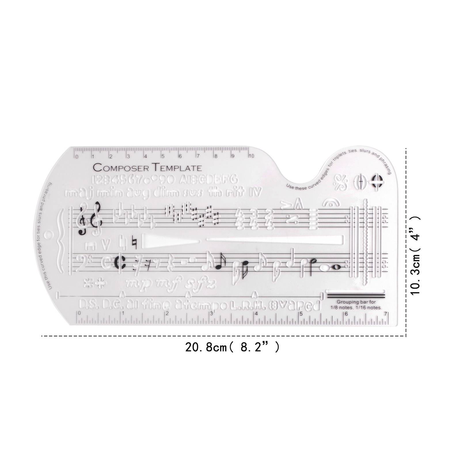 Composer Template Sheet Music  - Silk Screen Printing recension och pris