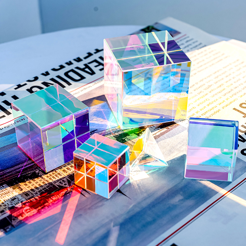 Mini K9 Crystal Prism Cube Opt - Art Craft Optical recension och pris