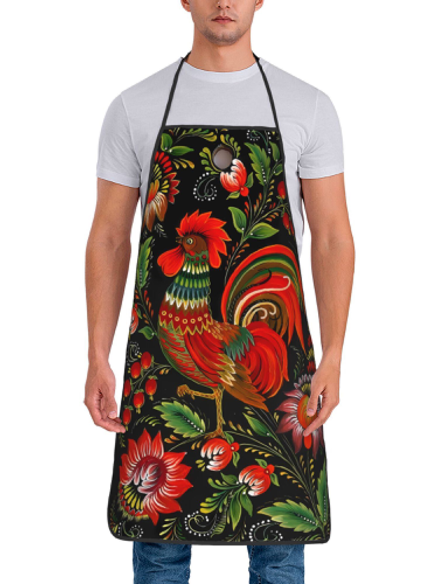 1 Piece Russian Folk Art Apron - Art Craft Restaurant recension och pris