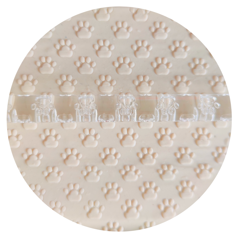 Lovely Bear Footprint  Pattern - Eco Art Craft recension och pris