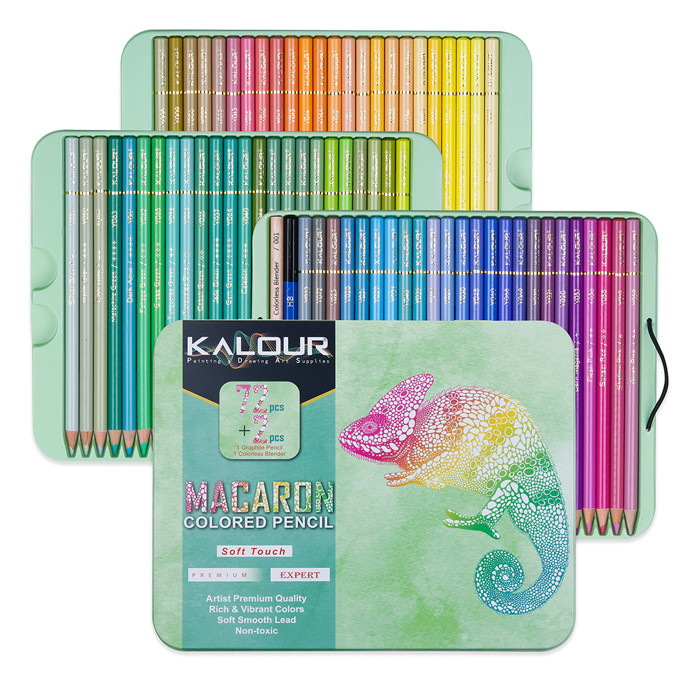 72pcs Macarons Color Pencils P - Colored Pencil Professional recension och pris