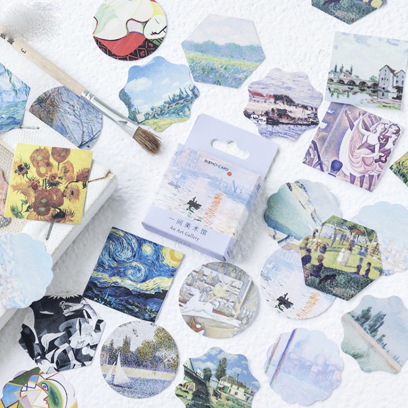 46pcs Art Museum Boxed Sticker - Art Craft Museum recension och pris