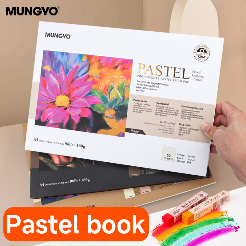 MUNGYO A3/A4 Chalk Special Pap - Chalk Pastel Set recension och pris