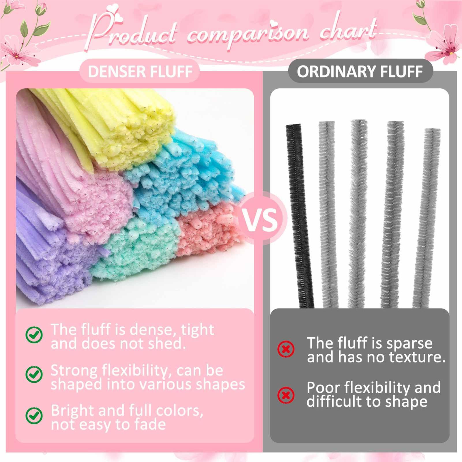 Chenille Stems Pipe Cleaners C - Art Craft Stick recension och pris