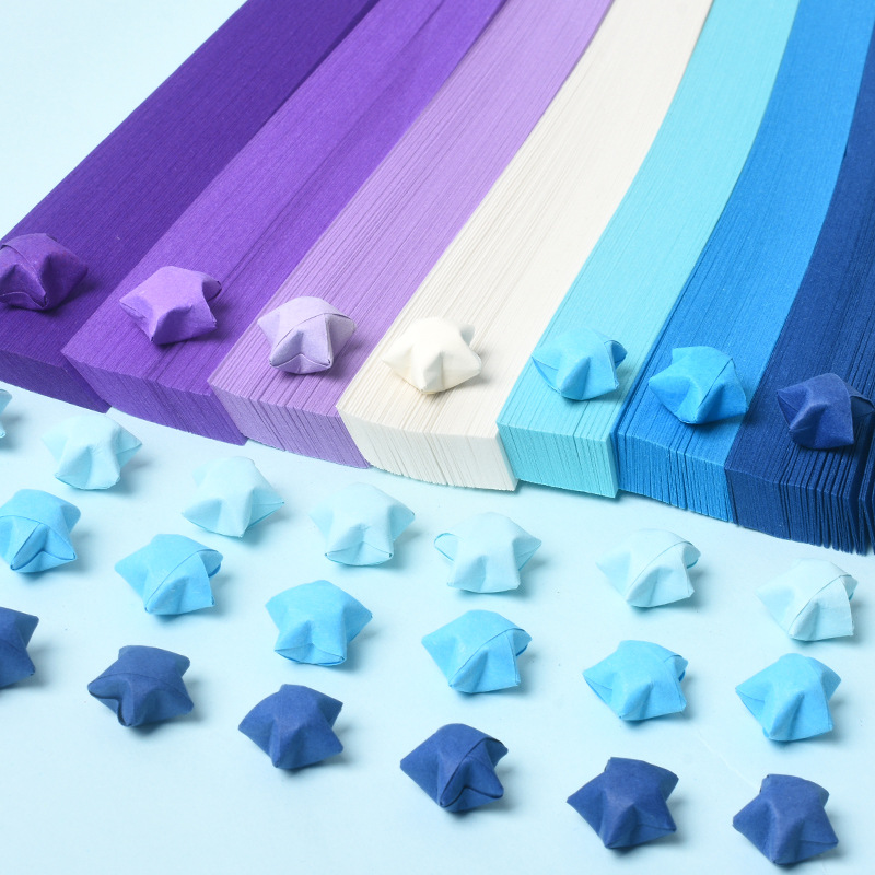 540 Sheets Star Origami Paper  - Art Craft Birthday Party recension och pris