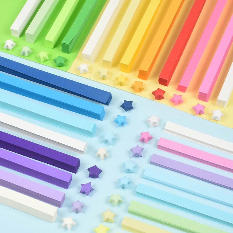 540 Sheets Star Origami Paper  - Art Craft Birthday Party recension och pris