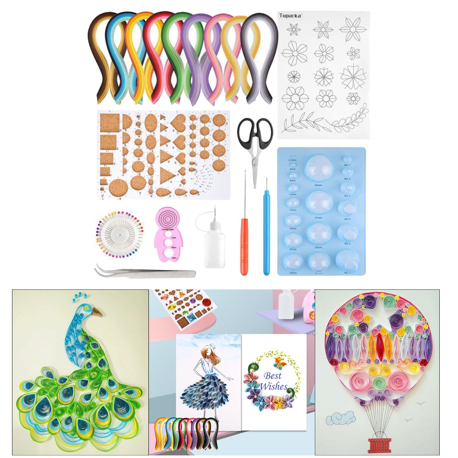 Paper Strips Quilling Tool Gra - Quilling Paper Strips recension och pris