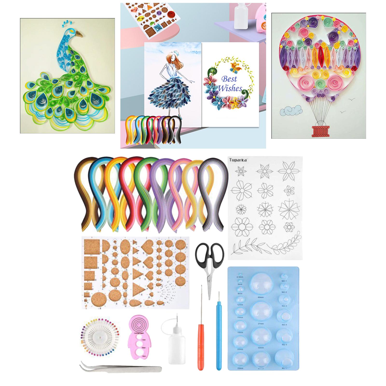 Paper Strips Quilling Tool Gra - Quilling Paper Strips recension och pris