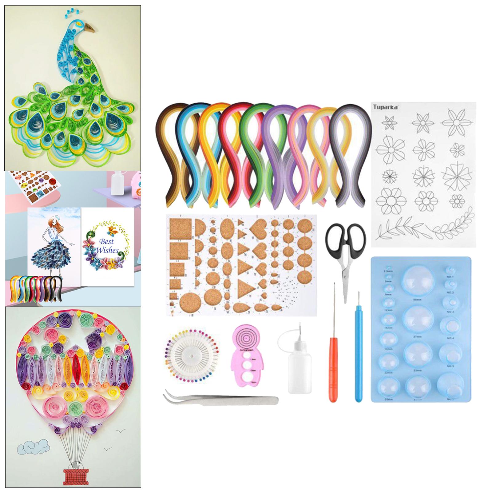Paper Strips Quilling Tool Gra - Quilling Paper Strips recension och pris