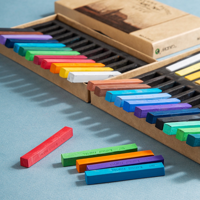 12/24/36/48 Color Maries Squar - Chalk Pastel Set recension och pris