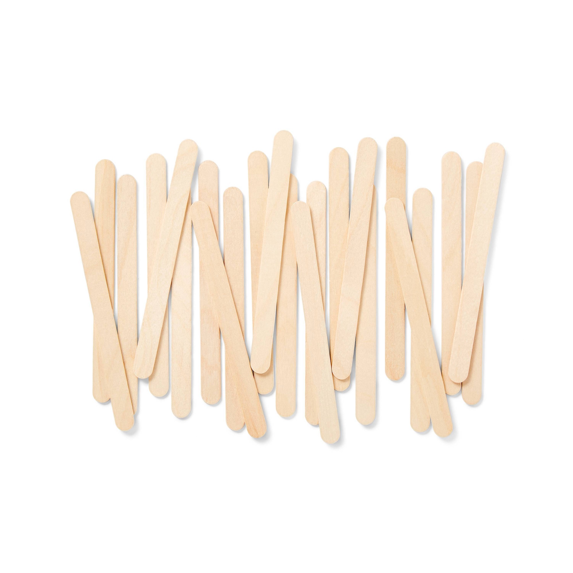 150ct Natural Wooden Craft Sti - Art Craft Stick recension och pris