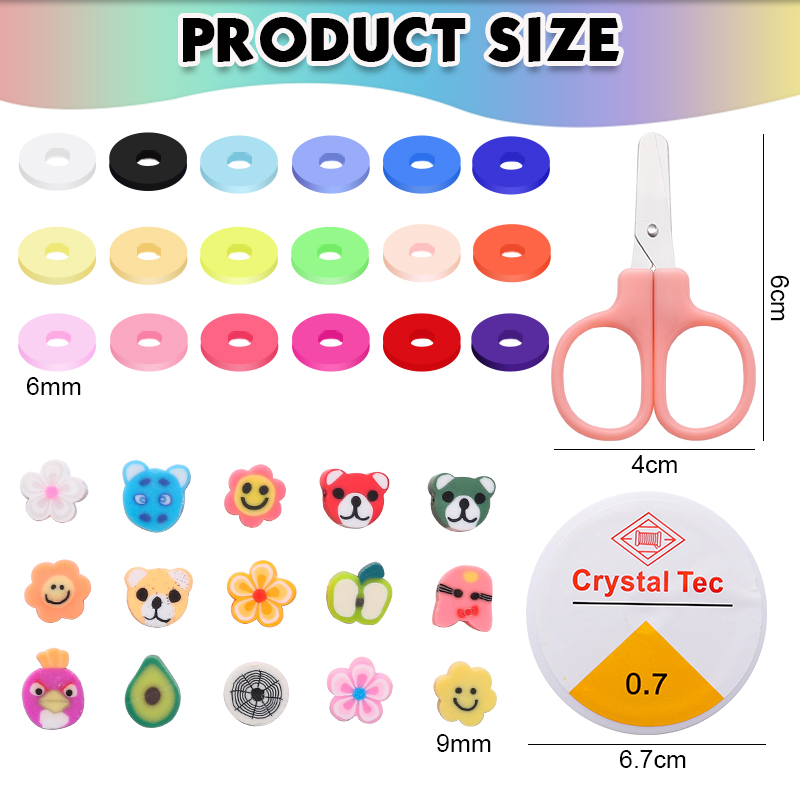 Clay Beads Bracelet Making Kit - Art Craft Clay recension och pris