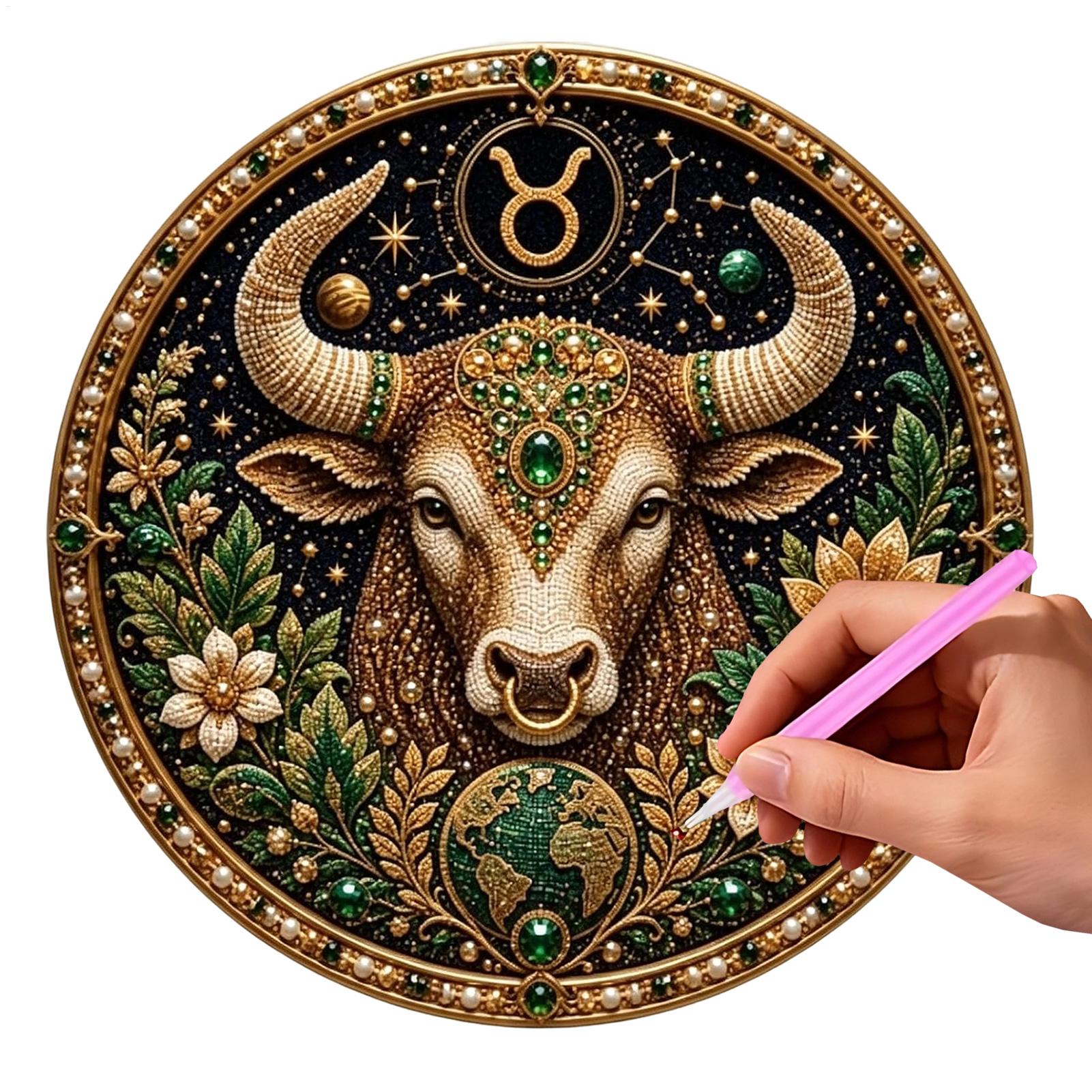 12 Zodiacs Signs Pearl Art Kit - Art Craft Things recension och pris