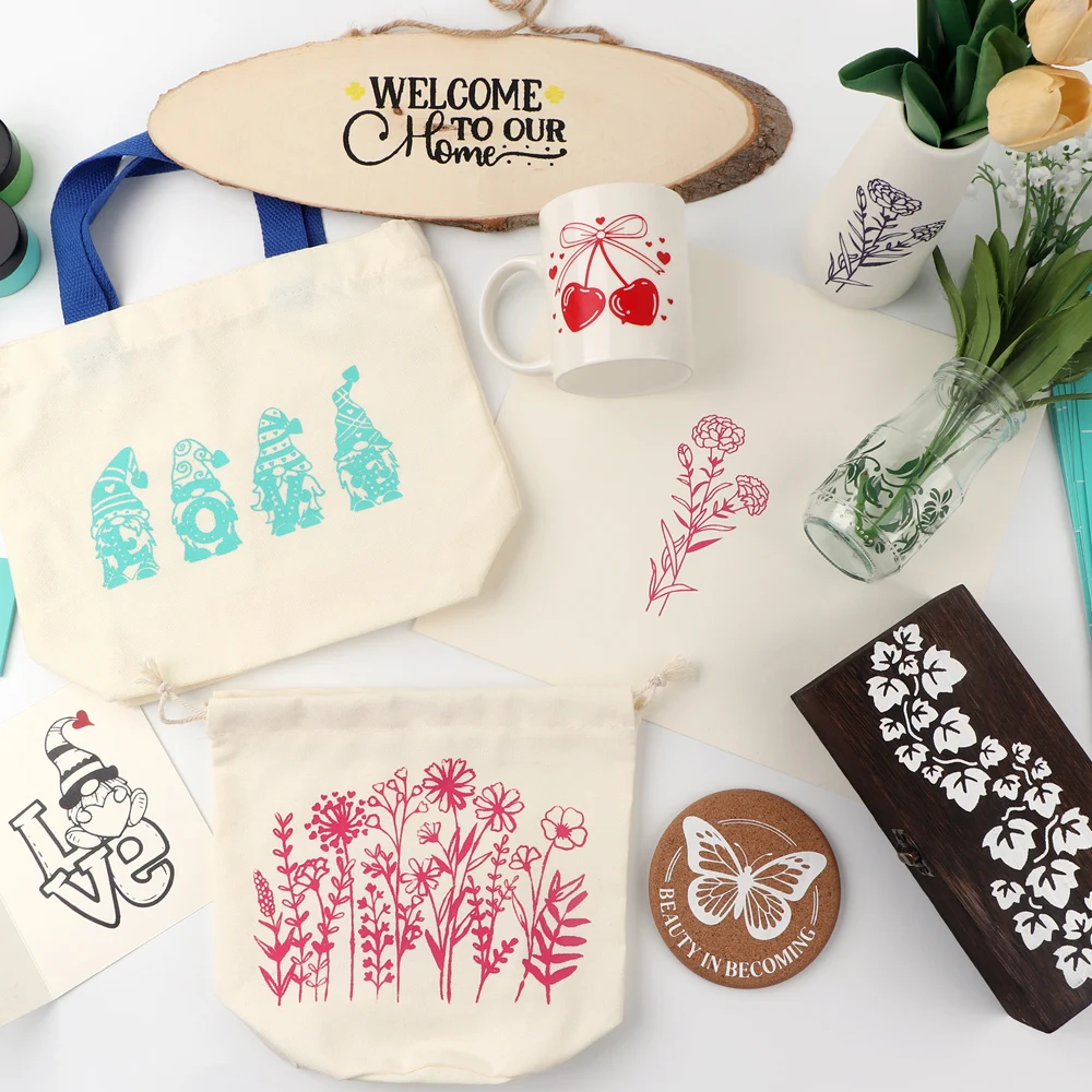 Silkscreen Stencil Reusable Se - Silk Screen Printing recension och pris