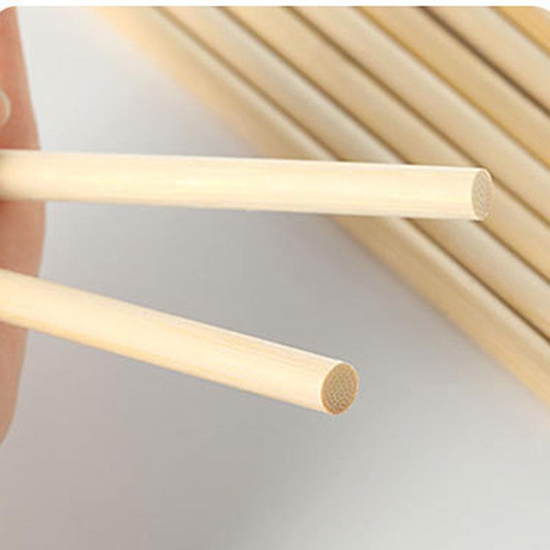3-8mm Round Wooden Bamboo Stic - Art Craft Stick recension och pris