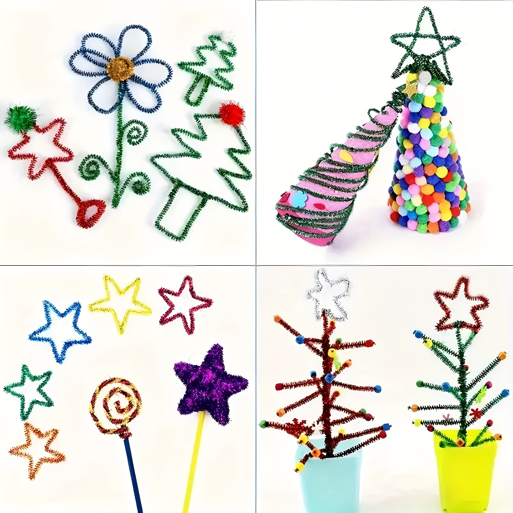 100Pcs 30cm Sparkling Plush Pi - Art Craft Movement recension och pris